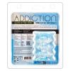 Addiction Silicone Stroker Glow in the Dark-Blue