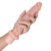 Dr. Skin Silicone Dr. Richard Vibrating Dildo-Vanilla 9