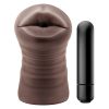 EnLust Vibrating Stroker Krystal-Brown