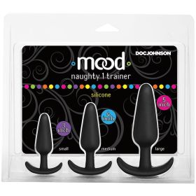 Mood Naughty 1 Silicone Trainer Set-Black
