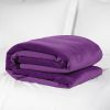 Liberator Fascinator Throw Aubergine