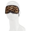 Lux Fetish Peek-A-Boo Love Mask-Leopard