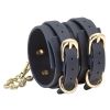 Bondage Couture Ankle Cuff-Blue