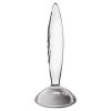 Satisfyer Sparkling Crystal Glass Dildo-Clear