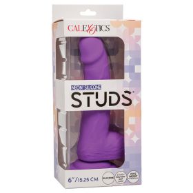 Neon Silicone Studs-Purple 6