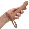 Performance Maxx Rechargeable Dual Penetrator - Brown