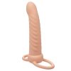 Performance Maxx Rechargeable Ribbed Dual Penetrator-Ivory