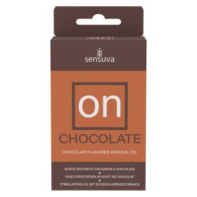 Sensuva ON Chocolate Arousal Oil 5ml Bottle Medium Box