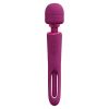 Vive Kiku Double Wand with G-Spot Flapping-Pink