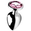 Booty Sparks Pink Gem Anal Plug-Large