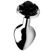 Booty Sparks Black Rose Anal Plug-Medium