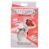Booty Sparks Red Heart Gem Glass Anal Plug-Medium