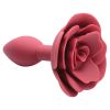 Master Series Booty Bloom Silicone Rose Anal Plug Small